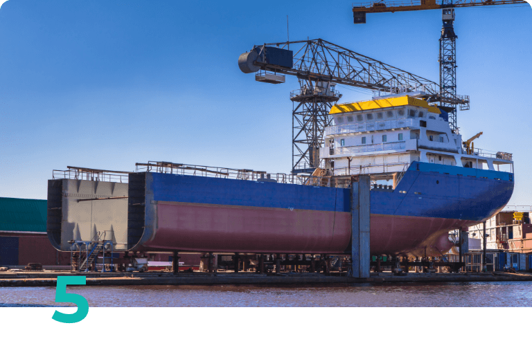 Shipbuilding and Ship machinery industires